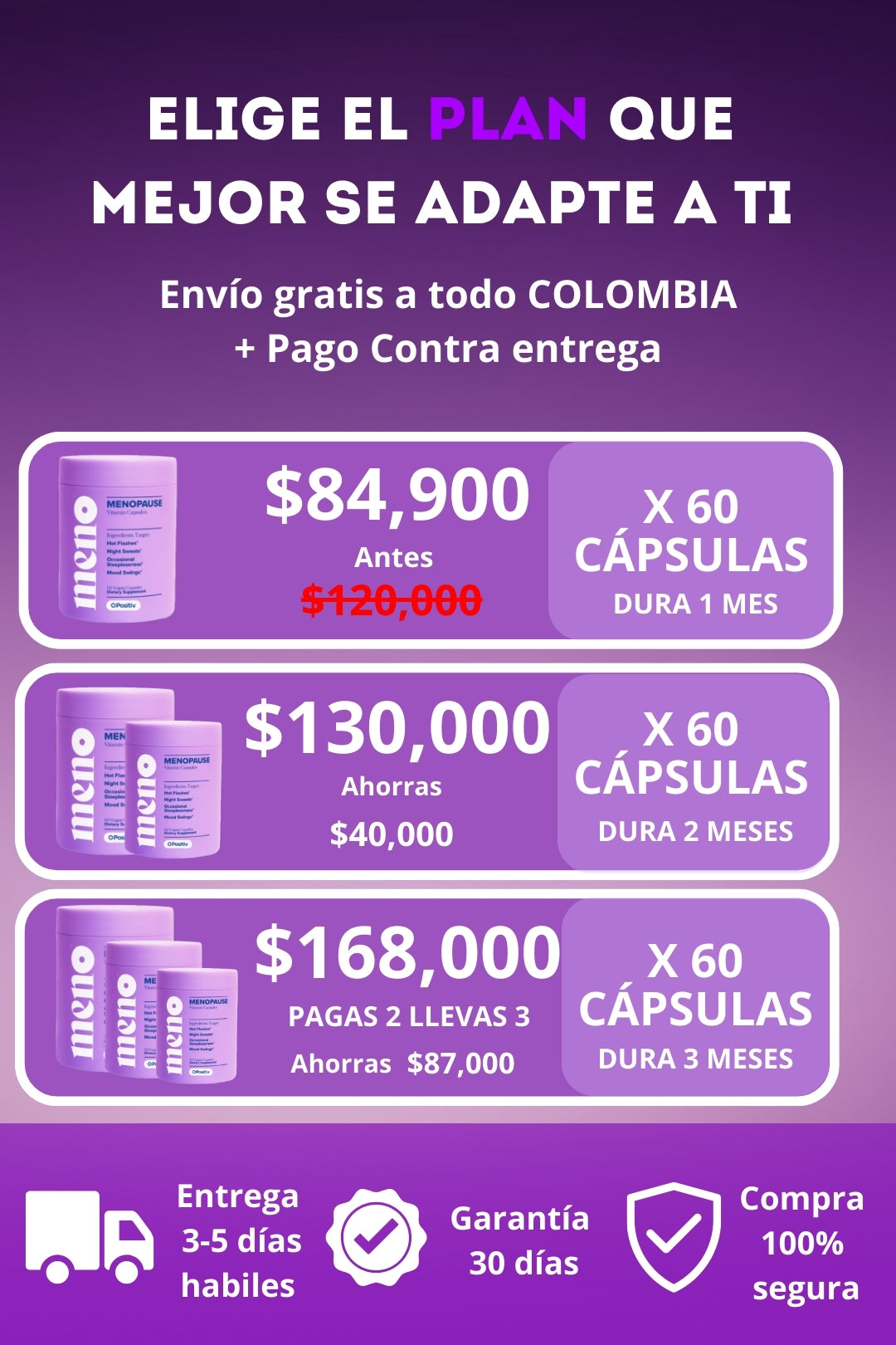 💜 MENO : Acompañándote en esta etapa, paso a paso