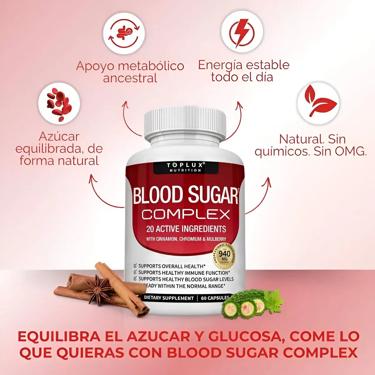 Blood Sugar Complex™  By HEALTHORA
