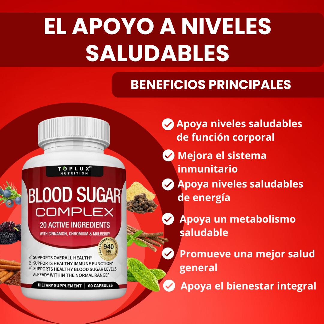 Blood Sugar Complex™  By HEALTHORA