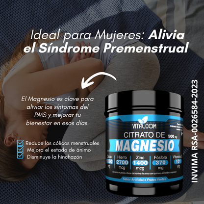 CITRATO DE MAGNESIO 500gr