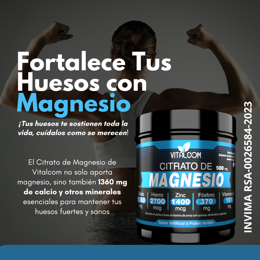 CITRATO DE MAGNESIO 500gr