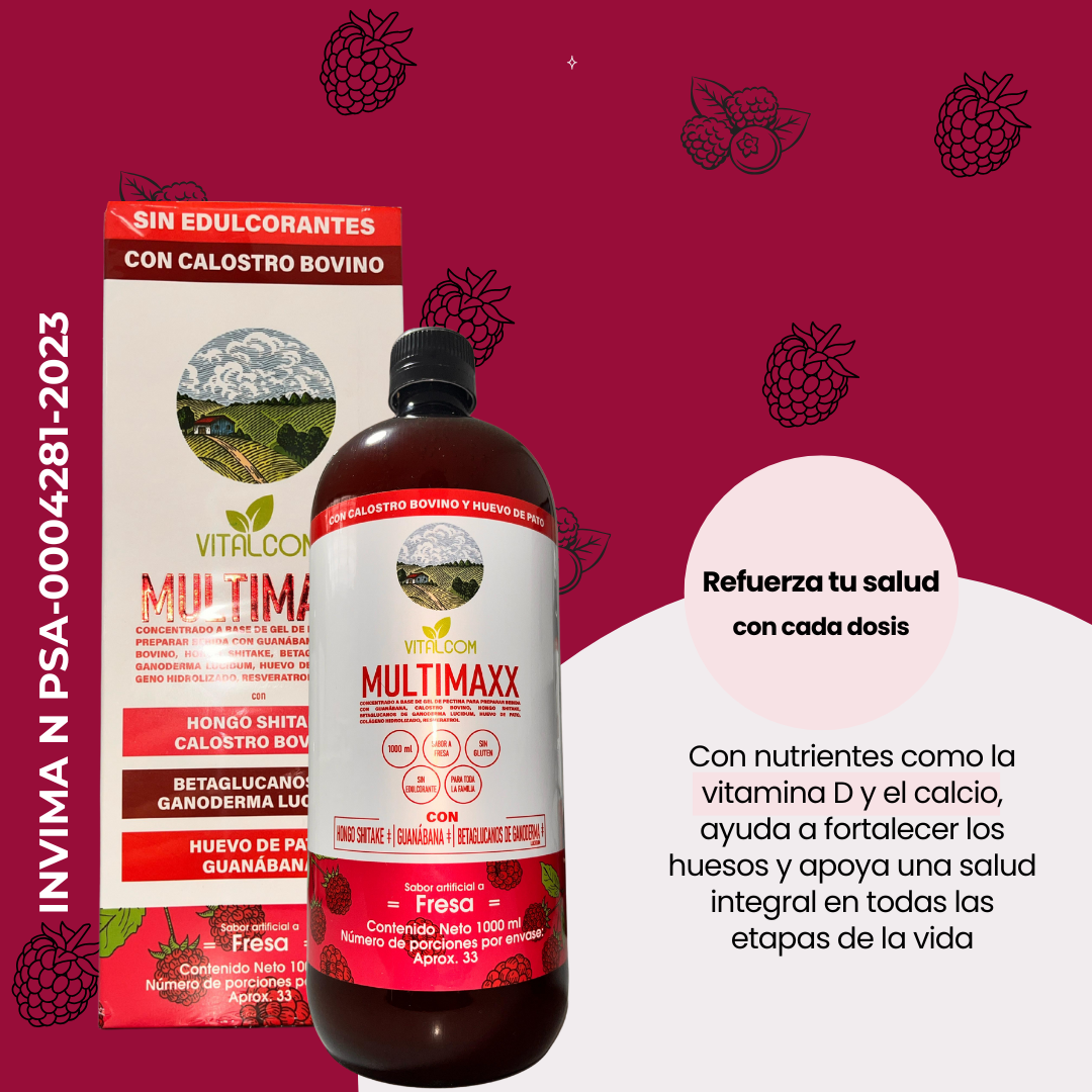 MULTIMAXX FRESA 1000ML VITALCOM