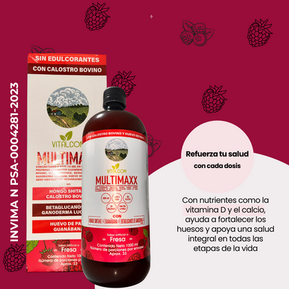 MULTIMAXX FRESA 1000ML VITALCOM
