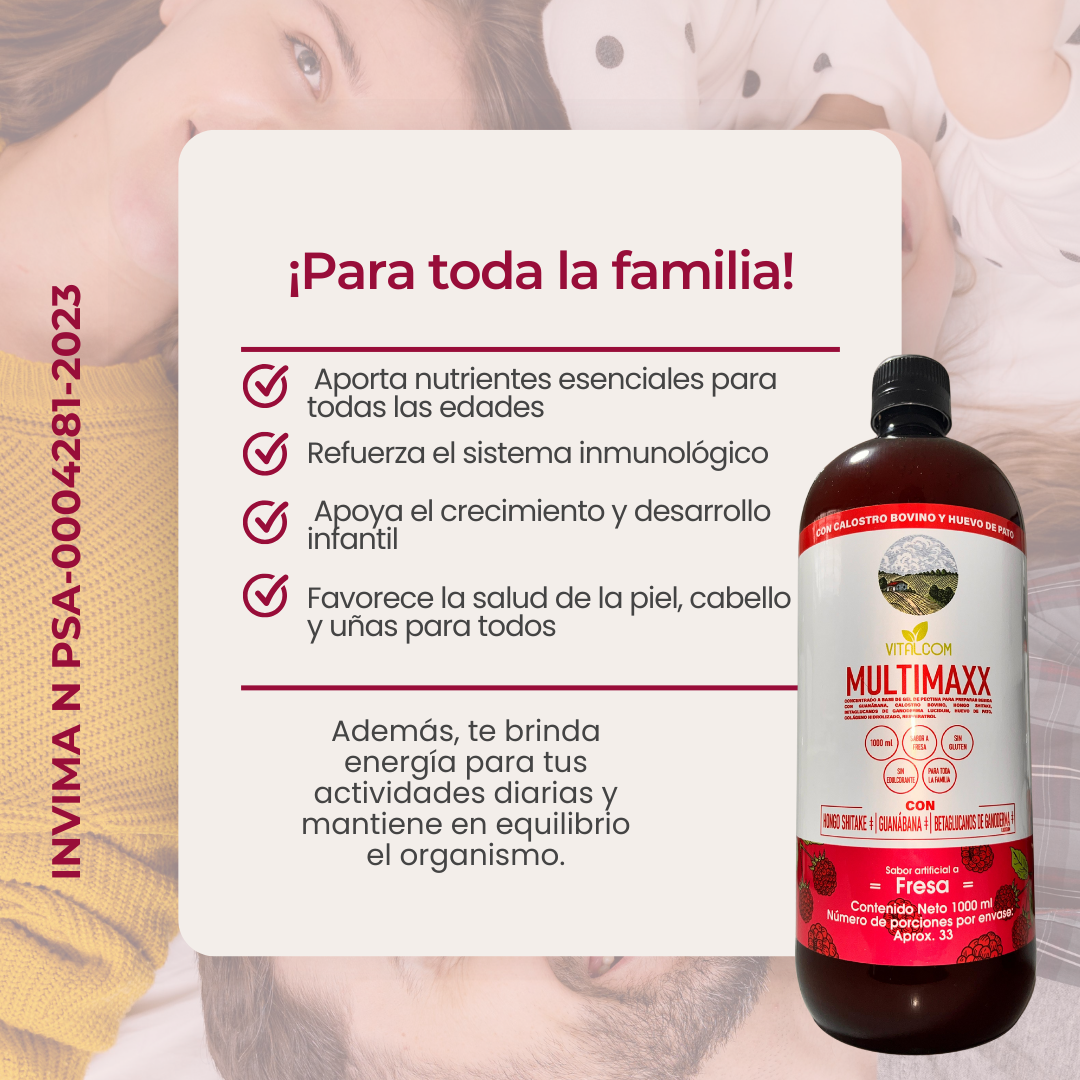 MULTIMAXX FRESA 1000ML VITALCOM